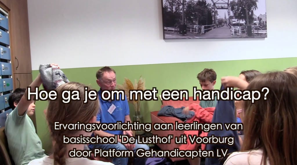 Workshop basisschool Hoe ga je om met een handicap?